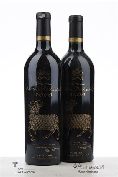MOUTON ROTHSCHILD 2000 - Mc - 2 Bottles