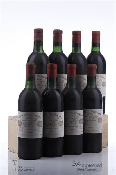 CASSEVERT 1966 - Jean Nony Proprietaire - 8 Bottles
