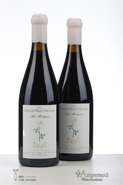 COTE DE NUITS VILLAGES AUX MONTAGNES 2021 - Charles Lachaux - 2 Bottles