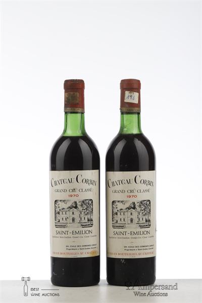 CORBIN 1970 - Mc - 2 Bottles