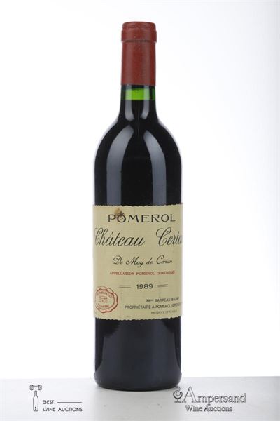 CERTAN DE MAY 1989 - Mc - 1 Bottle