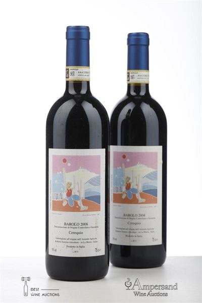 BAROLO CEREQUIO 2008 - Roberto Voerzio - 2 Bottles