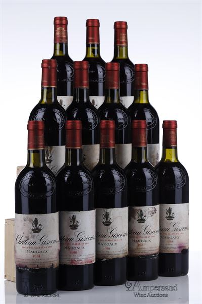 GISCOURS 1981 - 12 Bottles