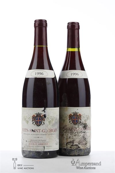 NUITS ST GEORGES 1996 - Louis d'Armont - 2 Bottles