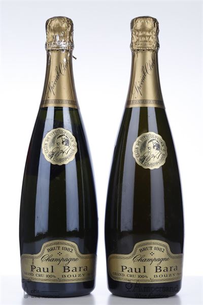 PAUL BARA SPECIAL CLUB BRUT GRAND CRU 100% 1982 - Paul Bara - 2 Bottles