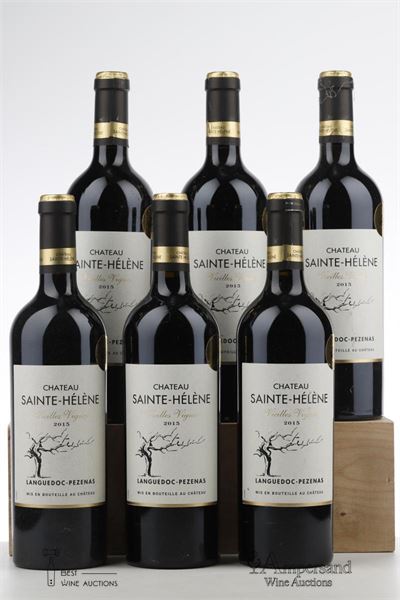 SAINTE HELENE VIEILLES VIGNES LANGUEDOC 2015 - Mc - 6 Bottles