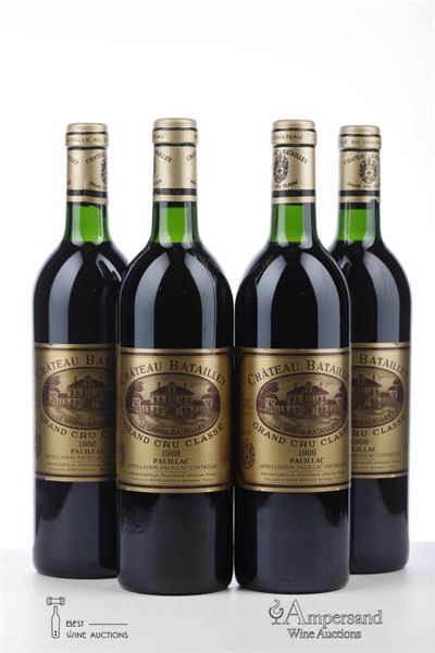 BATAILLEY 1988 - Mc - 4 Bottles
