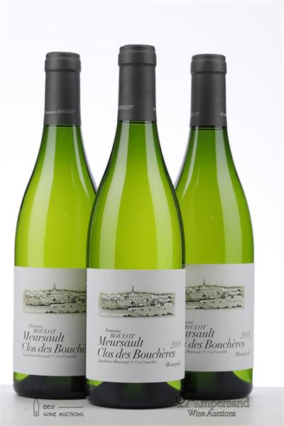 MEURSAULT CLOS DES BOUCHERES 2018 - Roulot - 3 Bottles