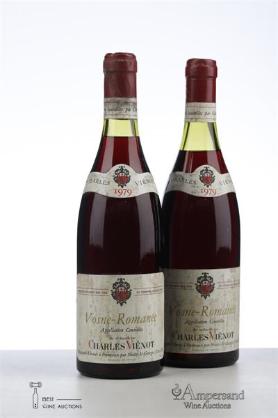 VOSNE ROMANEE 1979 - Charles Vienot - 2 Bottles