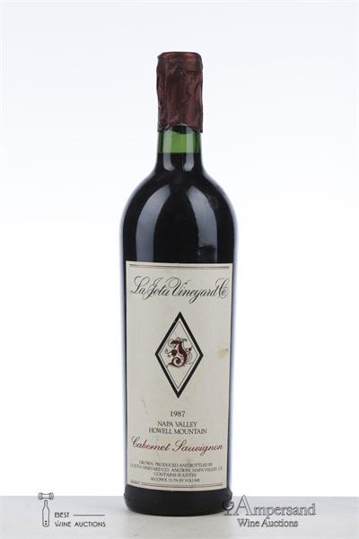 LA JOTA HOWELL MOUNTAIN CABERNET SAUVIGNON 1987 - La Jota Vineyard - 1 Bottle