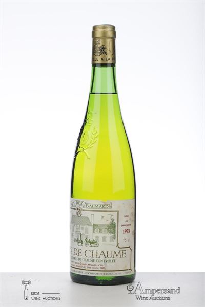 QUARTS DE CHAUME 1978 - Domaine des Baumard - 1 Bottle