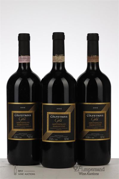 COLPETRONE GOLD MONTEFALCO SAGRANTINO 2004 - Colpetrone - 3 Magnums