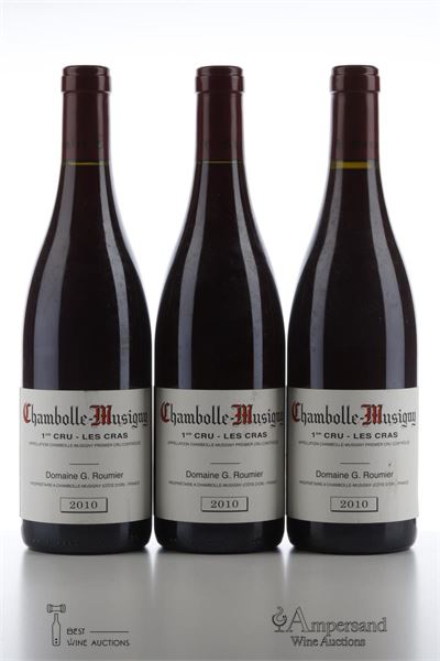 CHAMBOLLE MUSIGNY LES CRAS 2010 - Georges Roumier - 3 Bottles