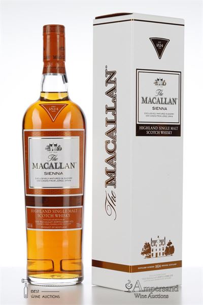 MACALLAN SIENNA NV - Macallan - The 1824 Series - Sherry Cask - 43% - 1 Bottle - Oc 1