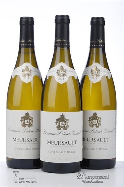 MEURSAULT CUVEE CHARLES MAXIME 2014 - Latour Guiraud - 3 Bottles