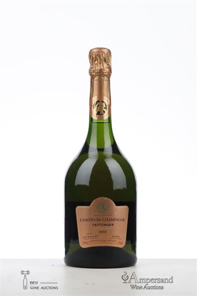 TAITTINGER COMTES DE CHAMPAGNE BRUT ROSE 2000 - Taittinger - 1 Bottle