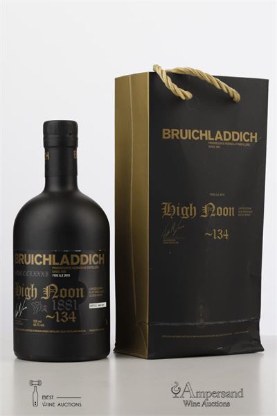 BRUICHLADDICH HIGH NOON  - Bottled 2015 - Bottle 408 of 1881 - Alc 48,7% 1 Bottle
