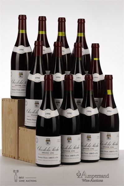 CLOS DE LA ROCHE 1998 - Pierre Amiot - 12 Bottles