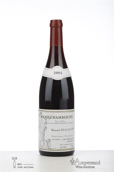MAZIS CHAMBERTIN 2003 - Bernard Dugat Py - 1 Bottle