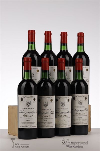 LABEGORCE ZEDE 1975 - Mc - 8 Bottles