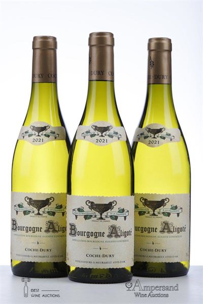 BOURGOGNE ALIGOTE 2021 - Coche Dury - 3 Bottles