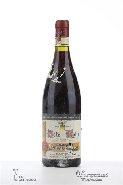 COTE ROTIE 1989 - Vidal Fleury - 1 Bottle