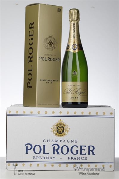POL ROGER BLANC DE BLANCS 2015 - Pol Roger - 6 Bottles - Oc 1