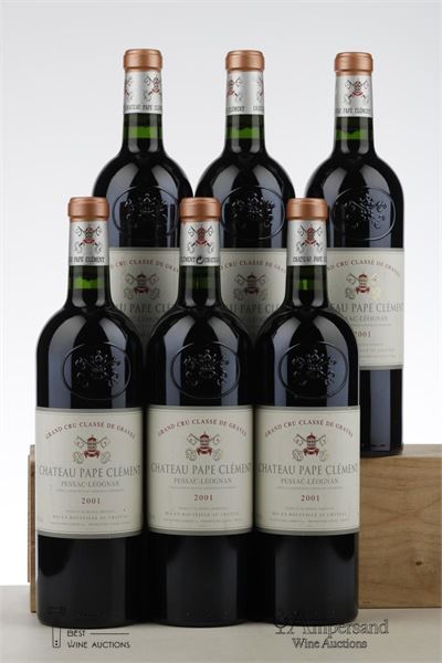 PAPE CLEMENT 2001 - Mc - 6 Bottles