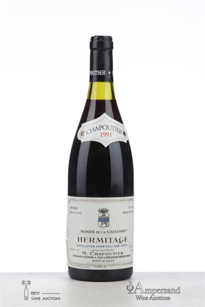 HERMITAGE MONIER DE LA SIZERANNE 1991 - Chapoutier - 1 Bottle