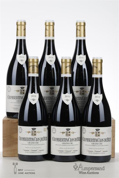 CHAMBERTIN CLOS DE BEZE 2018 - Armand Rousseau - 6 Bottles - Oc 6