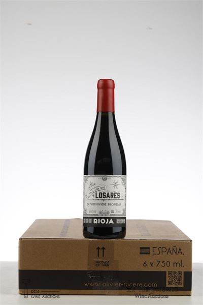 LOSARES RIOJA 2020 - Olivier Riviere - 6 Bottles - Oc 6