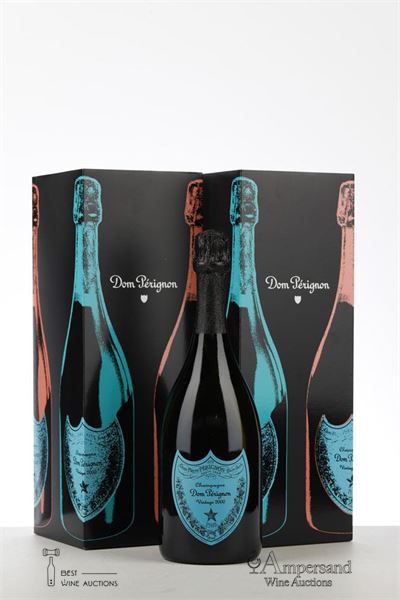 DOM PERIGNON ANDY WARHOL 2000 - Moet et Chandon - 2 Bottles - Oc 1