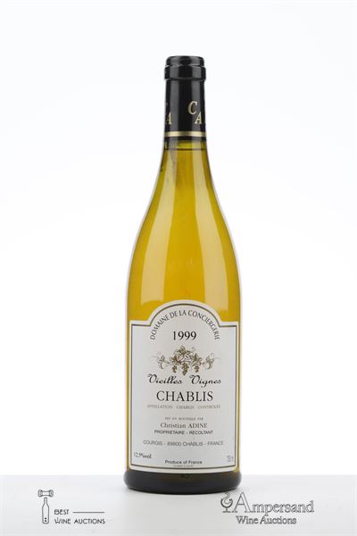 CHABLIS VIEILLES VIGNES 1999 - Domaine de la Conciergerie - Christian Adine - 1 Bottle