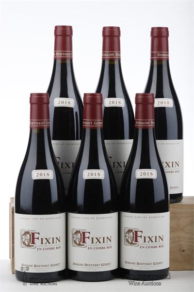 FIXIN EN COMBE ROY 2018 - Berthaut Gerbet - 6 Bottles