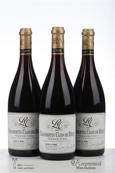 CHAMBERTIN CLOS DE BEZE 2020 - Lucien Le Moine - 3 Bottles