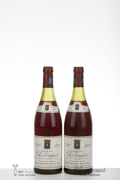 CLOS VOUGEOT 1982 - Andre Ziltner - 2 Bottles