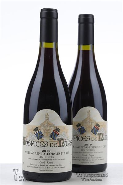 HOSPICE DE NUITS NUITS ST GEORGES LES DIDIERS 2019 - Thibault Liger Belair - 2 Bottles