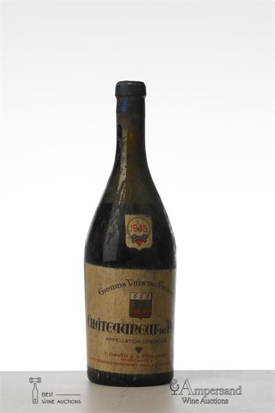 CHATEAUNEUF DU PAPE 1945 - David - Foillard - 1 Bottle