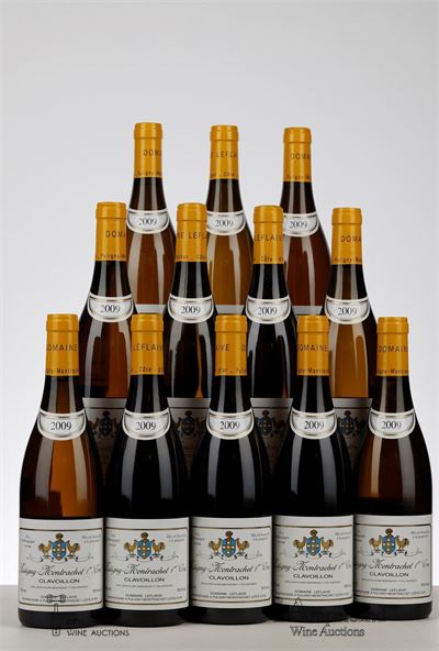 PULIGNY MONTRACHET CLAVOILLON 2009 - Domaine Leflaive - 12 Bottles - Owc 12