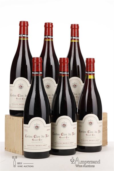 CORTON CLOS DU ROI 2000 - Moillard - 6 Bottles - Owc 6