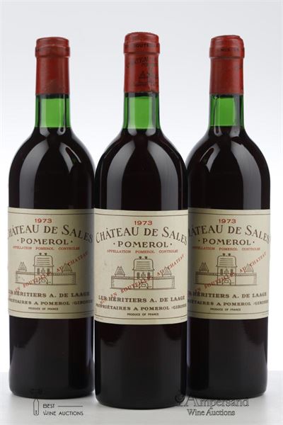 DE SALES 1973 - Mc - 3 Bottles