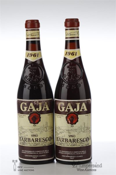 BARBARESCO 1961 - Gaja - 2 Bottles