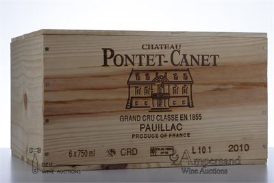 PONTET CANET 2010 - 6 Bottles in Owc 6