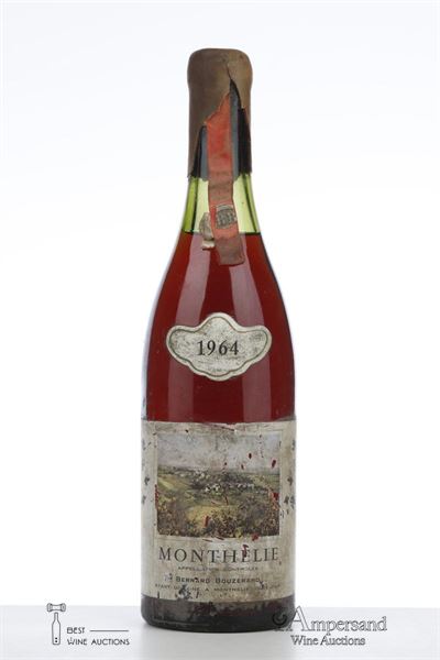 MONTHELIE ROUGE 1964 - Bernard Bouzerand - 1 Bottle