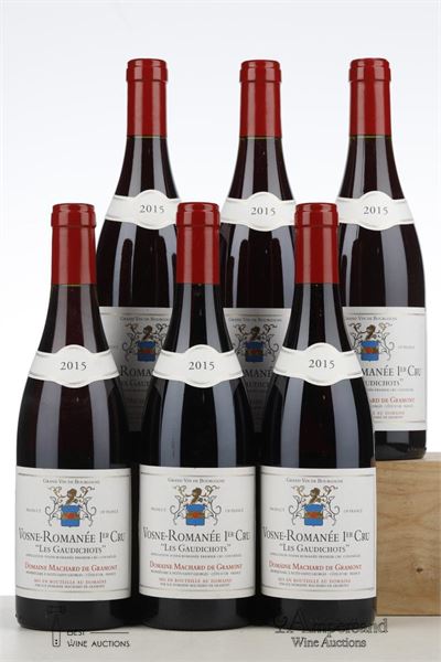 VOSNE ROMANEE LES GAUDICHOTS 2015 - Machard de Gramont - 6 Bottles