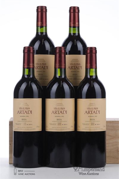 VINA EL PISON 1992 - Artadi - 5 Bottles - Owc 6