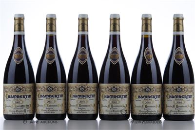 CHAMBERTIN Armand Rousseau 2001 - 6 Bottles