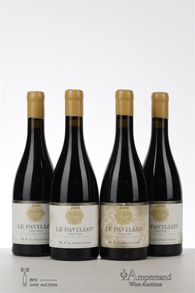 ERMITAGE ROUGE LE PAVILLON 2006 - Chapoutier - 4 Bottles