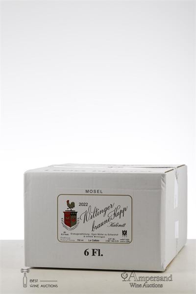 RIESLING WILTINGER BRAUNE KUPP KABINETT 2022 - Egon Muller - 6 Bottles - Oc 6
