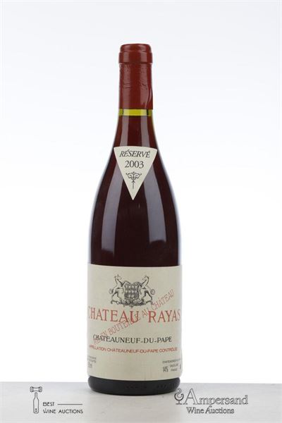 CHATEAUNEUF DU PAPE RAYAS 2003 - Reynaud - 1 Bottle